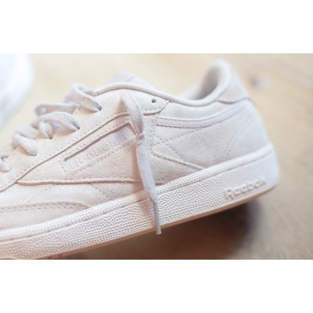 Reebok Club C 85 Chalk Beige Sneakers Women's Size 8.5 EU 39 Vintage Style - Picture 5 of 9